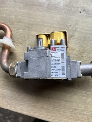Baxi duotec combi - combi, valve